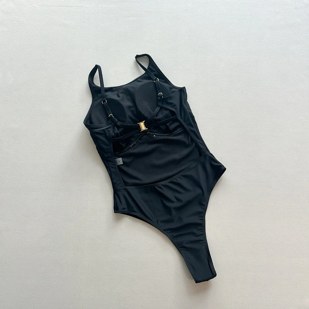 New Women One Piece Swimsuit Sexy Solid Color High Elastic Bikini  one piece swimsuit bathing suit women