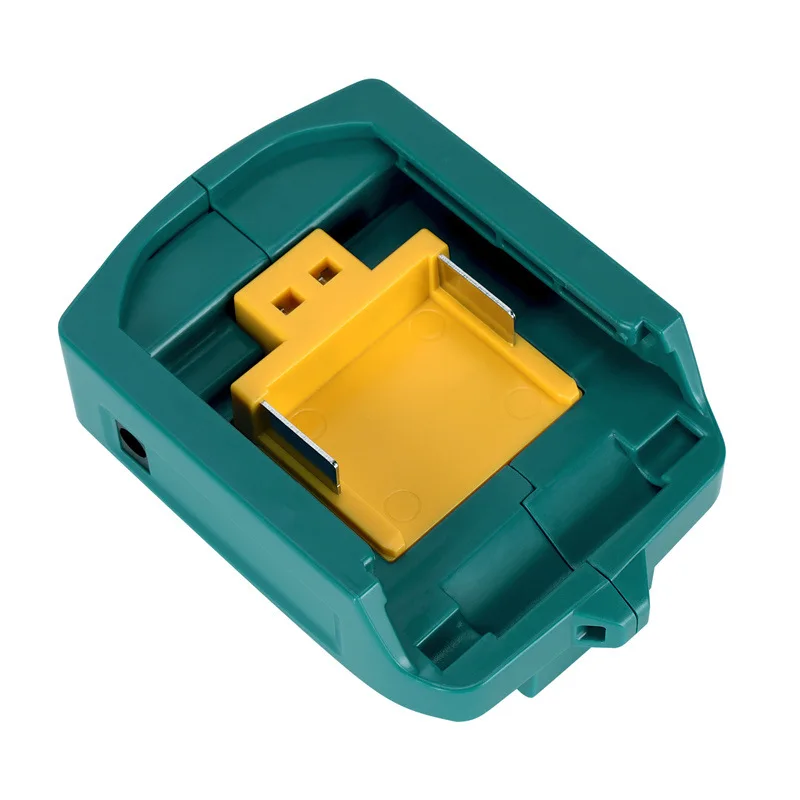 مع 3 طرق LED ضوء العمل مصباح الطوارئ المزدوج USB LED محول لبلاك ديكر ستانلي 14.4 فولت 18 فولت بطارية ليثيوم أيون محول #3