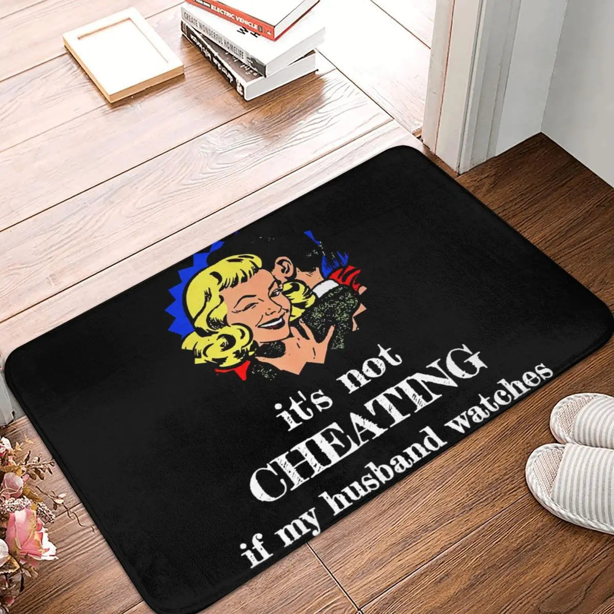 Summer Cuckold 40x60cm Carpet Polyester Floor Mats Holiday Anti-Slip Festivle Gifts