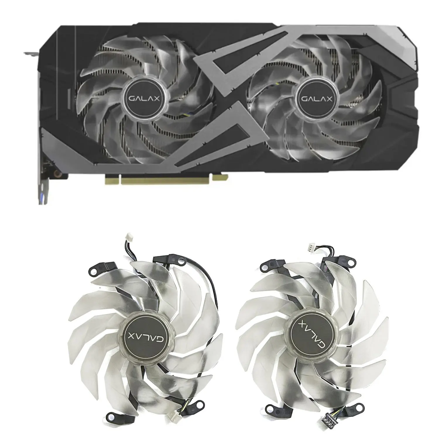 Imagem -01 - Ventilador de Placa Gráfica de Vídeo para Galaxy Rtx 3060 3060ti 3070ti 3070 ex Gfy10015h12spa 102 mm Rtx3060ti Rtx3070 Rtx3070ti ventilador de placa grafica de video para galaxy rtx 3060 3060ti 3070ti 3070 ex gfy10015h12spa 102 mm rtx3060ti rtx3070 rtx3070ti 01