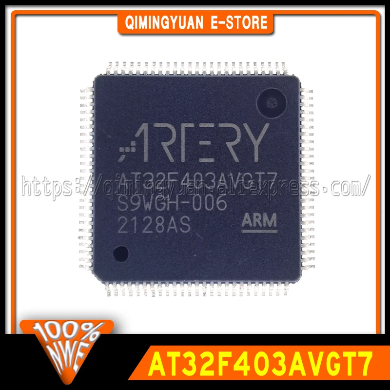 1~20PCS/LOT Original spot AT32F403AVGT7 AT32F403A LQFP100 32-bit microcontroller chip