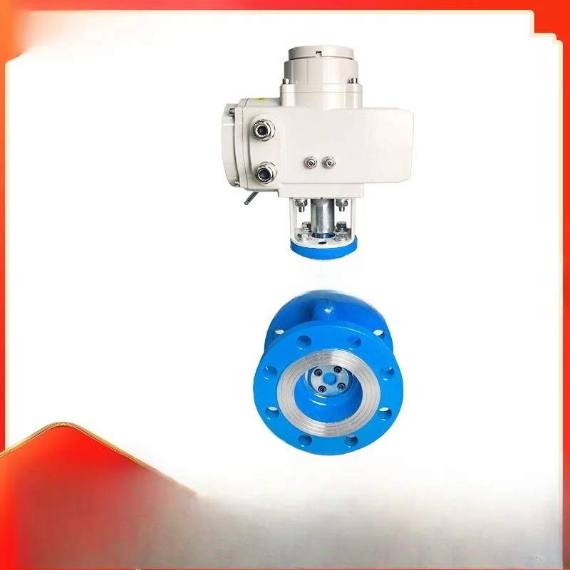 

Metal hard seal electric flange butterfly valve carbon steel three eccentric one piece starting approval corrosion resistance