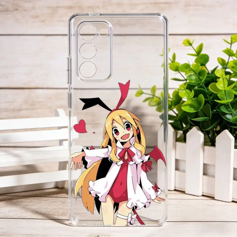 

Disgaea Hour of Darkness Cute Phone Case For Samsung Galaxy S24 S25 S23 S22 S21 Plus S24 S25 Cover Transparent Case