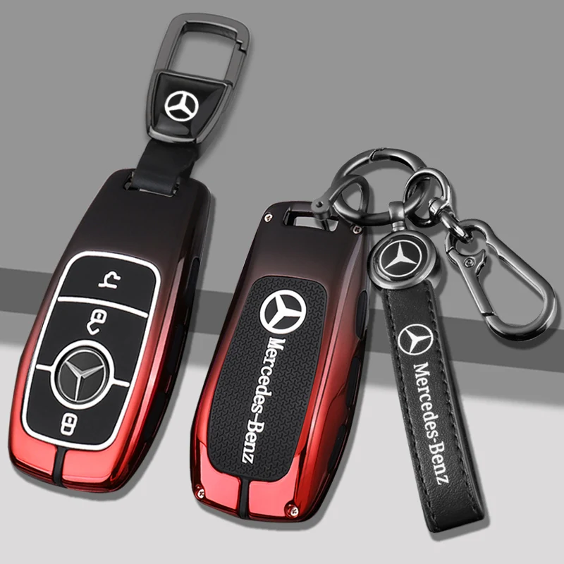 حافظة مفاتيح السيارة لسيارة Mercedes Benz A C E S G Class GLC CLE CLA GLB GLS W177 W205 W213 W222 AMG W206 W223 S350 C260 C300 S400