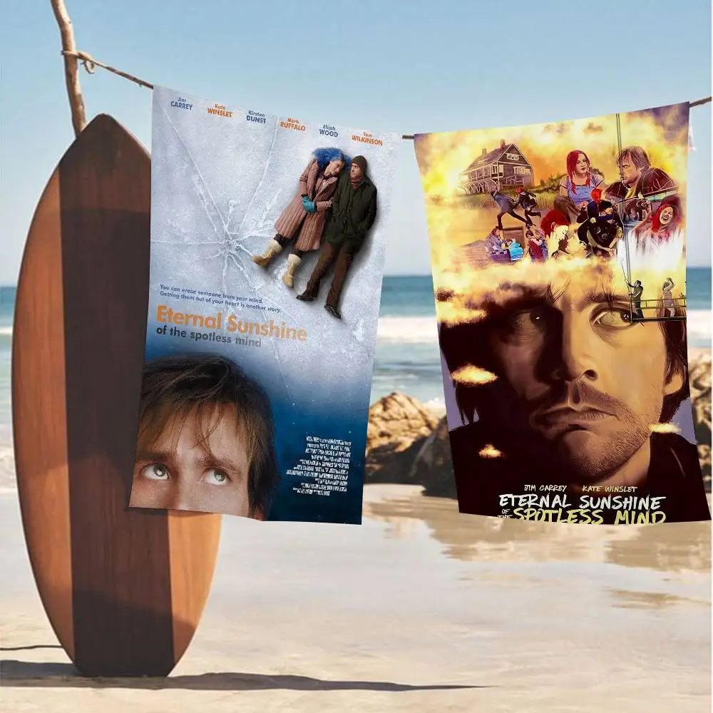 Eternal Sunshine Of The Spotless Mind Movie Microfiber Printed Beach Towel Climbing Beach Swimming Running Absorbent Towel