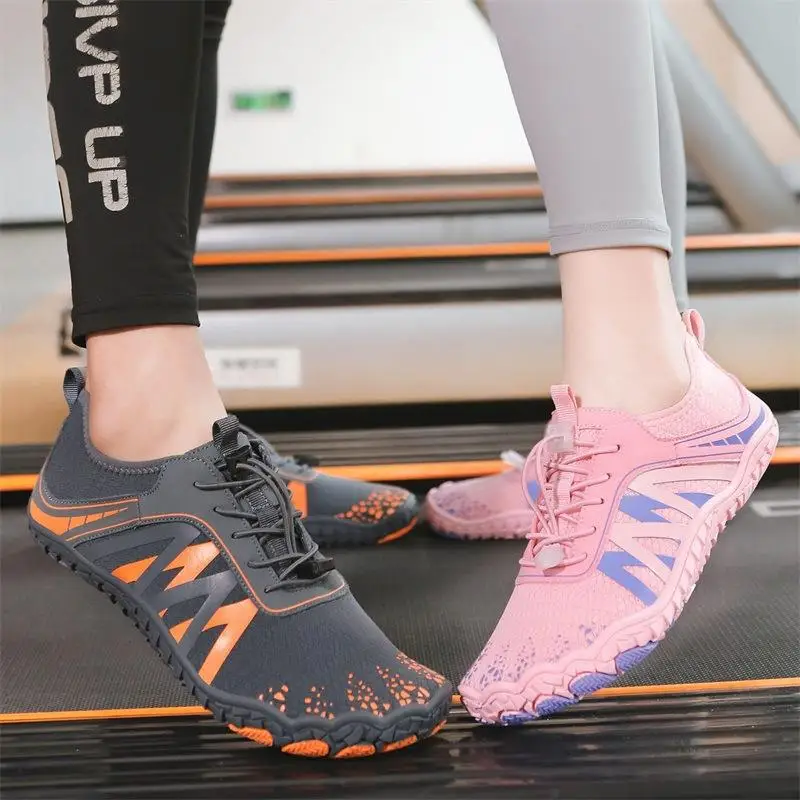 Outdoor Sports New Model Selective Anti-Slip Beach Trekking Shoes Five-Finger Barefoot Fishing Swimming Wading Shoes Women