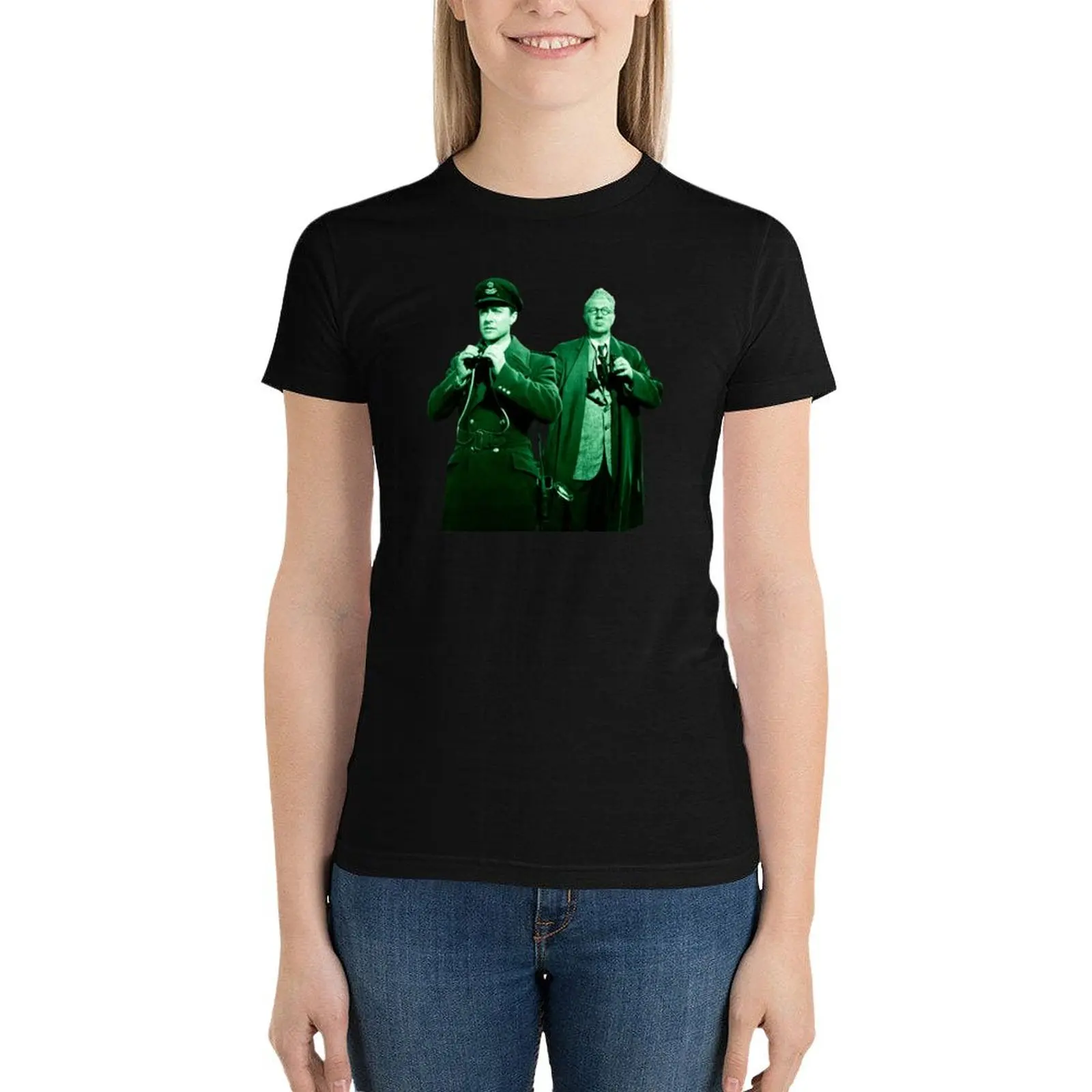 Camiseta feminina de The Dambusters, roupas femininas, roupas estéticas, tamanhos maiores