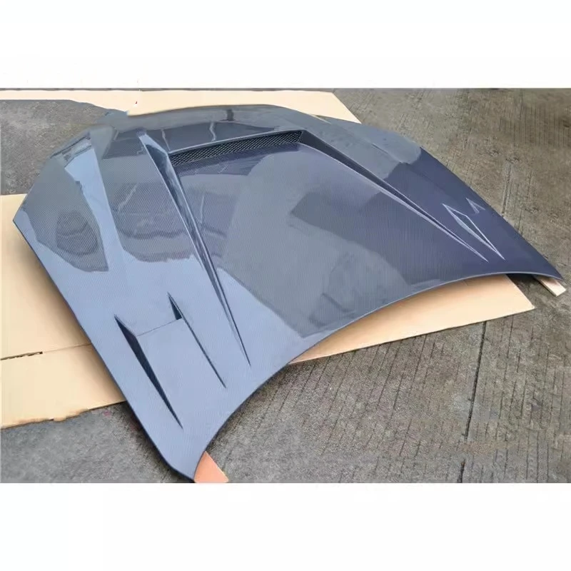 Carbon Fiber Engine Cover Hood for Hyundai Rohens Coupe 2009-2011 Modified Light Weight Bonnet Car Accessories