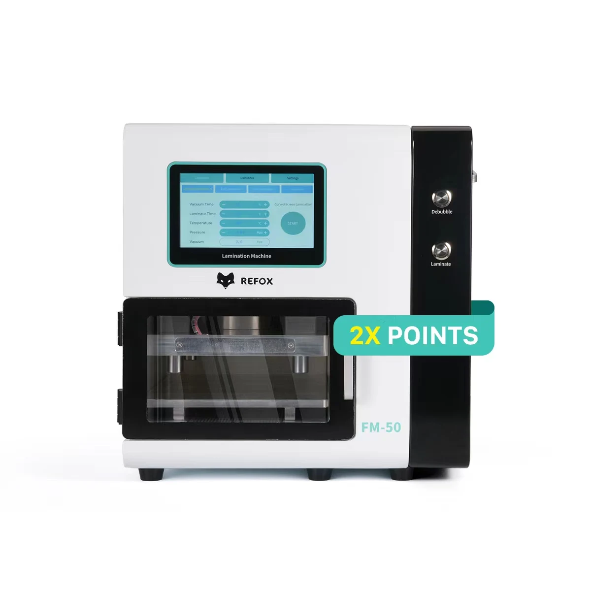 REFOX FM-50 Max Big Size 12.9 Inch OCA Laminator With Bubble Removal For Phone Curved/Flat Tablet Screen Refurbish Repair Tools