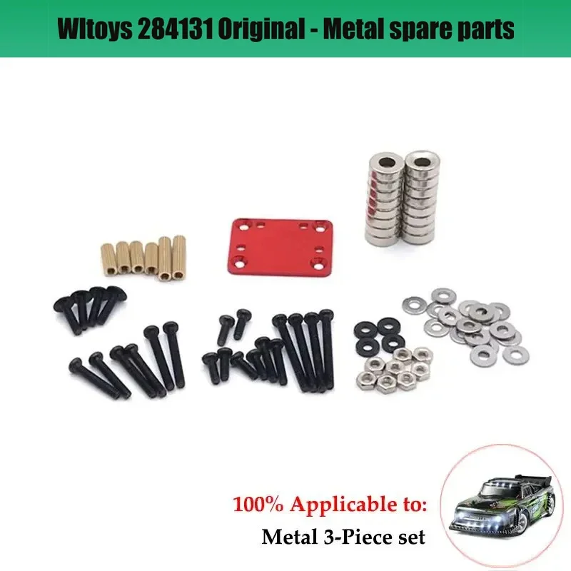 Wltoys 284131   K969 K979 K989 K999 P929 Metalen Aandrijfas Rijden Gear Differentieel Lager Set 1/28 RC Auto Upgrades Onderdelen