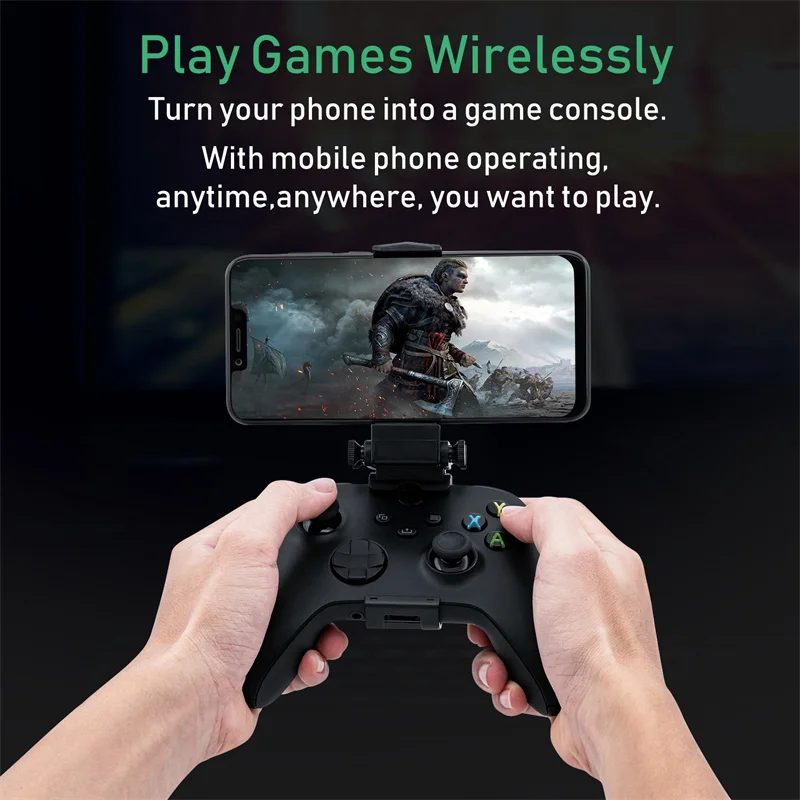 PG-XBS005 Mobile Phone Gaming Clip Stand Bracket for Xbox Series X/S/for Xbox One/Elite 2 Wireless Controllers Gamepad