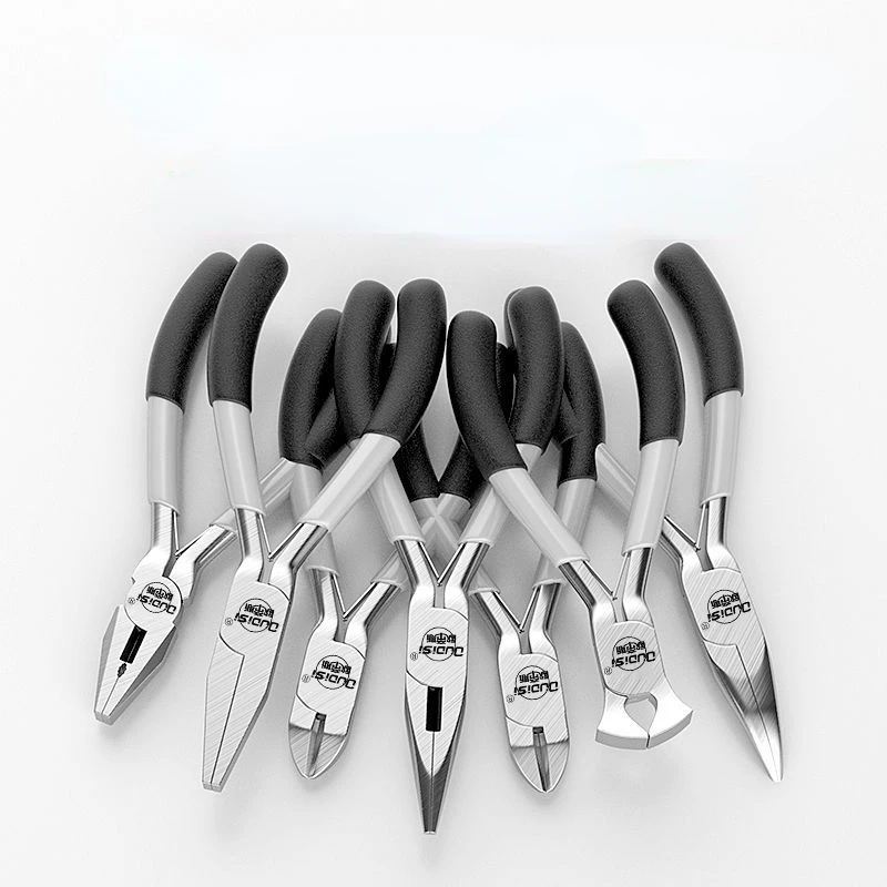 5 inch High-carbon steel Jewelry Pliers Needle Nose Pliers  Side Cutting Pliers Jewelry Making Hand Tool