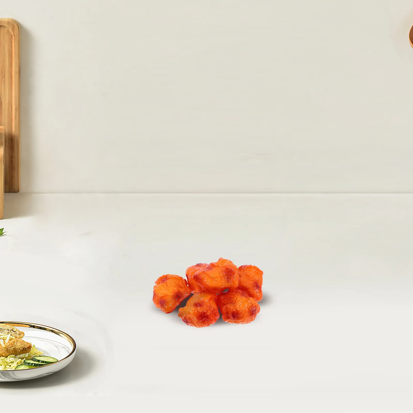 ของเล่นปลอมรูปไก่ย่าง 6 ชิ้น เหมือนจริง สำหรับเล่นสนุกในครอบครัว ของตกแต่งบ้าน อาหารปลอม ของเล่นแปลกใหม่