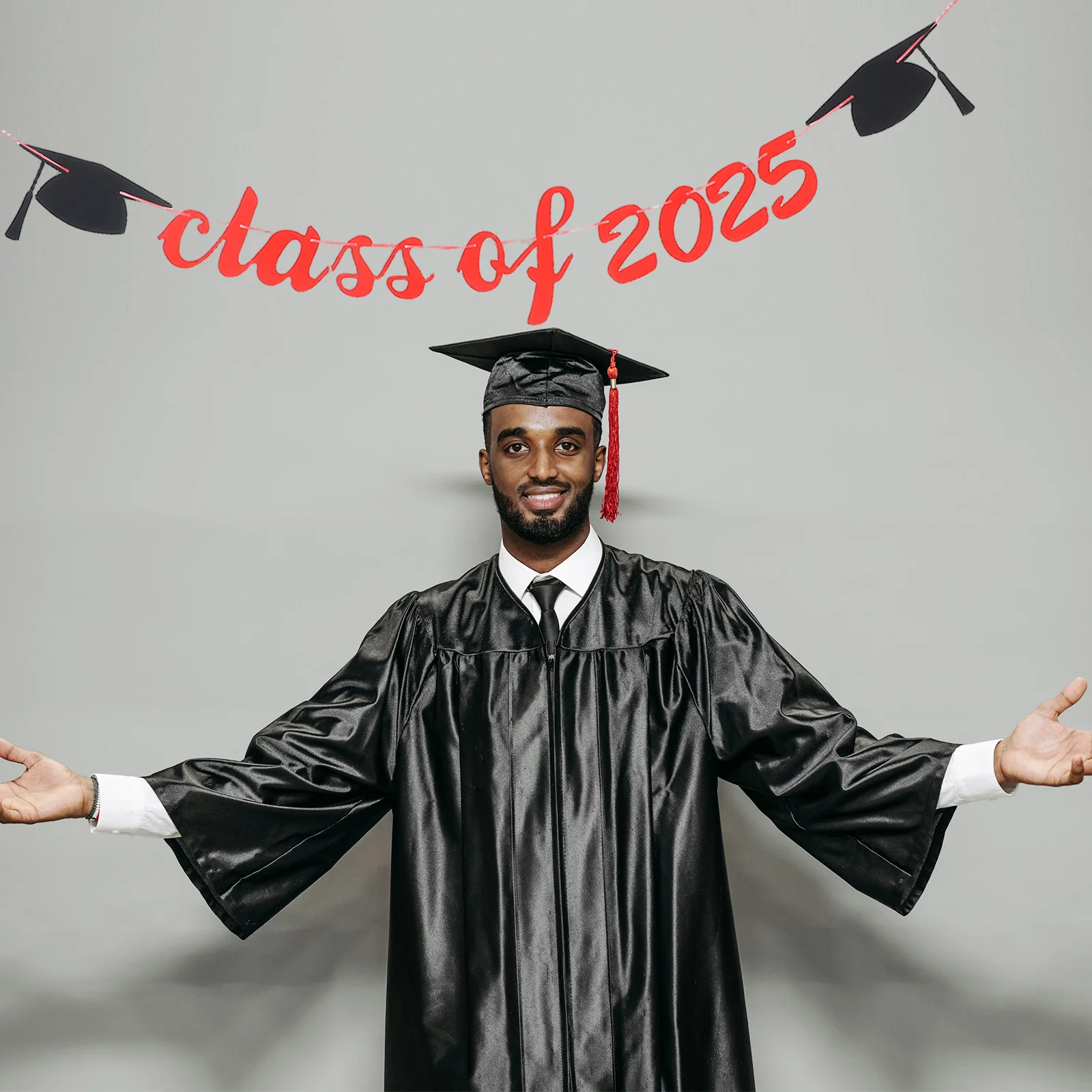 

Graduation Banner 2025 Graduation Party Decorations for Elementary Middle High School College Graduate Celebration Decor