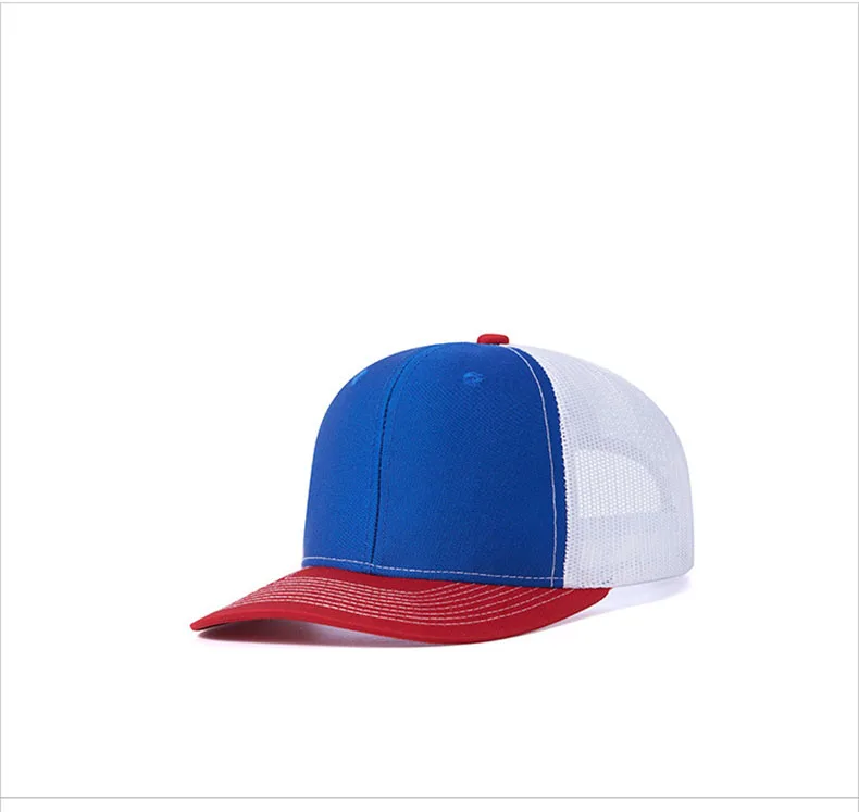 Benutzerdefinierte Stickerei Logo Baseball Cap Sommer zerbrechliche Netz leere Truck Caps Männer Frauen Text Brief Richardson Hüte individuelles Logo – Detail 12