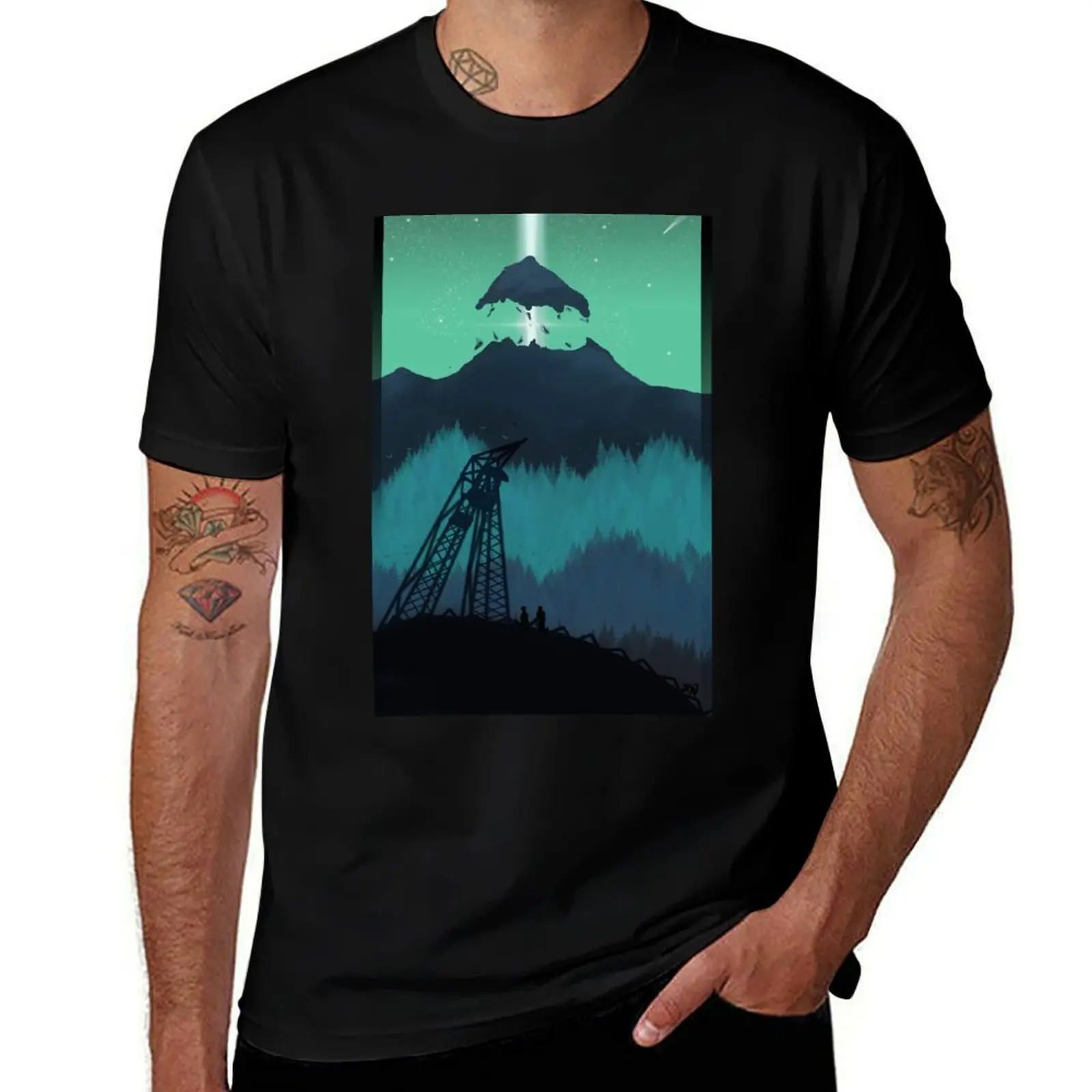 

Mt. Kepler T-Shirt t shirt man casual man t shirt luxury man t shirt cotton high quality T-shirt