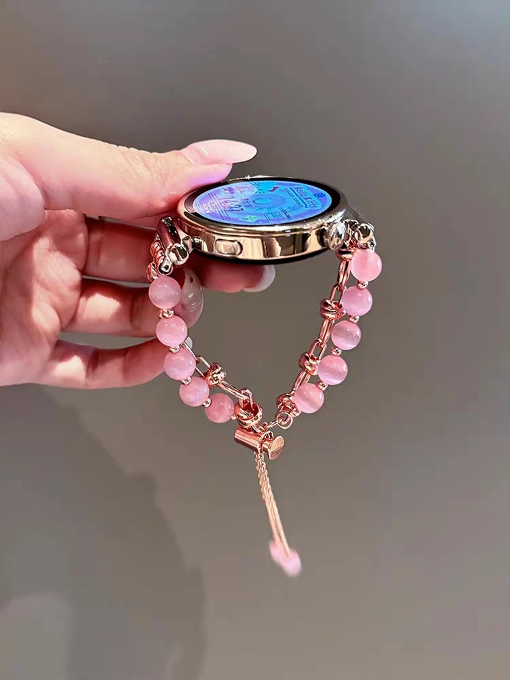 Universal 20mm 22mm 18mm Perlen strap band Für Samsung Galaxy Uhr 7 FE 5 Pro 4 6 klassische 44mm 40mm sport armband correa