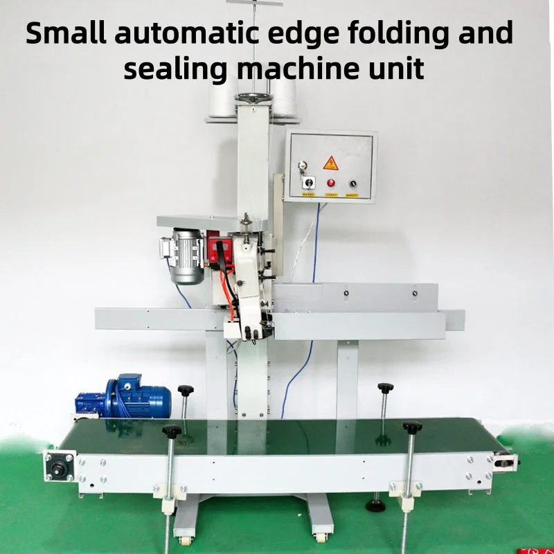Automatic Conveyor Continuous Bag Sewing Closing Machine Vertical Sack Stitch Sealer for Grain Fertilizer Packaging Customized