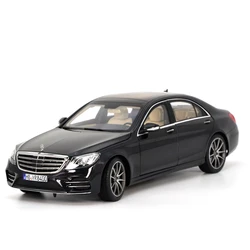 Diecast 1:18 Scale 2018 S450 W222 AMG-Line Alloy Car Model Collection Souvenir Display Ornaments Vehicle Toy