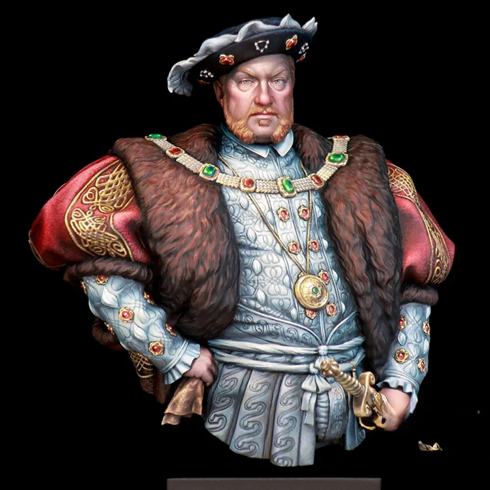 

Resin Model figure Bust, 1/12 Henry, GK, Historical theme, Unassembled and unpainted kit