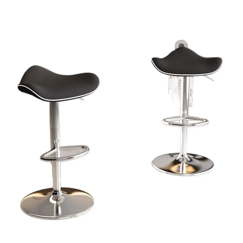 

Барный стул, подъемник, высокий табурет, вращающийся барный стул, легкий, роскошный, домашний, спинка, барный стул, стульчик для кормления