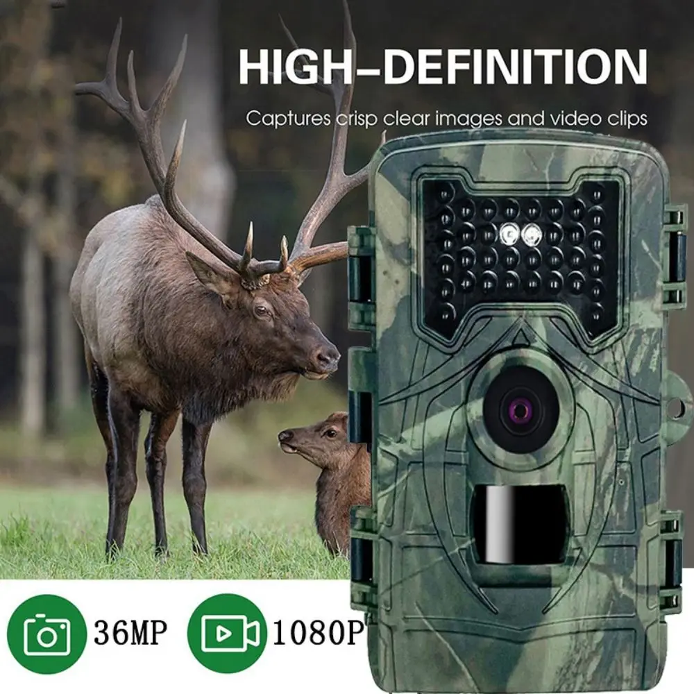 

IP66 Waterproof Infrared Trail Track Camera Automatic 120° Wide-Angle Wildlife Night Vision Photo Trap High Definition