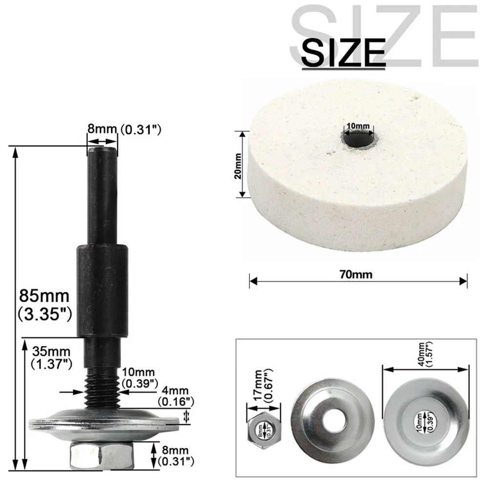 研磨用砥石75mm,研磨パッド,サンディング用,金属ベンチ用3インチ,回転工具