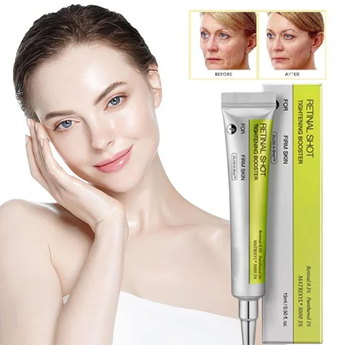 Imagen 2 del producto Crema Contorno de Ojos con Retinol, Sérum Antiedad para Ojeras y Arrugas, Esencia Hidratante, Tratamiento Reafirmante, Suave Sérum con Vitamina C