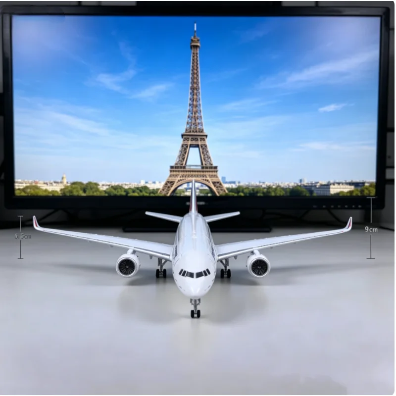

New 1:125 Scale Resin Diecast Air France Concorde Airways With Light Plane Model Airplane Toys Aircraft Collection Display