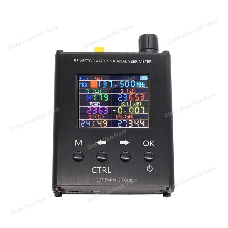 For N1201SA PS100 Antenna Analysis and Measurement Instrument Standing Wave Meter Tester 137.5MHz-2.7GHz UV RF