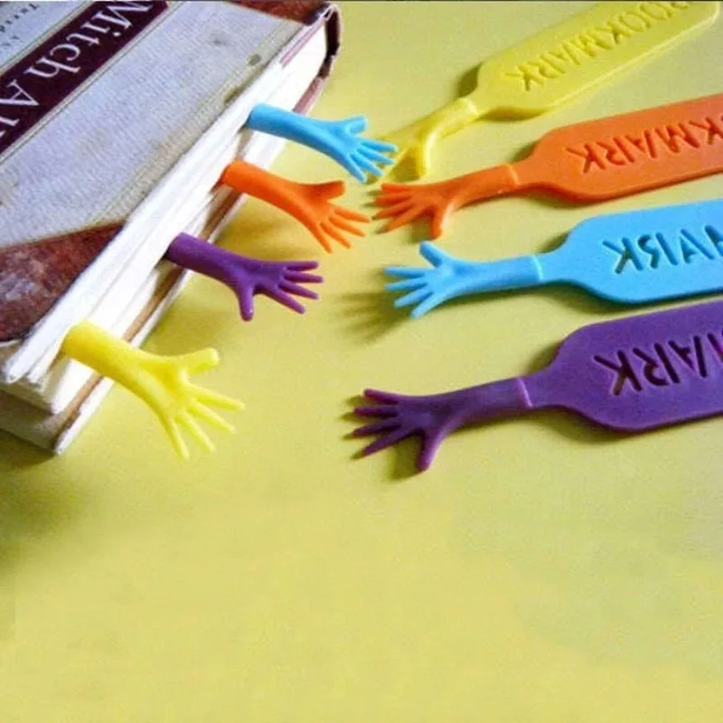 4colors/Set Bookmark Children Material Marks Book Notepad Novel Sticky Note Reading Item Gift for Kids Children Stationery Book
