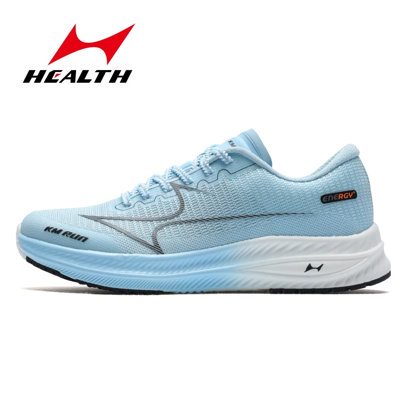 Health Speed Competetion Running Sports Fitness Shoes Mesh Breathable Men Jogging Marathon Shoes Carbon Plate Racing Sneakers