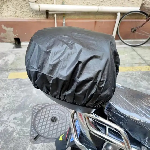 Pokrowiec przeciwdeszczowy na torbę rowerową Pokrowiec przeciwdeszczowy na koszyk rowerowy Torba rowerowa Wodoodporny plastikowy stojak Torby rowerowe Przenośne