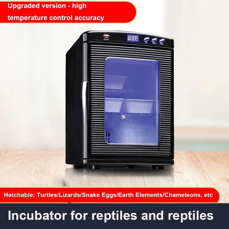 Small Turtle Egg Automatic Incubator Reptile Lizard Snake Egg Chameleon Small Refrigerator Constant Temperature Fermentation Box