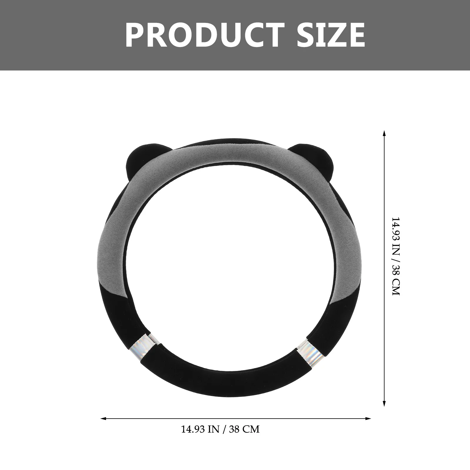 

1Set Auto Gear Knob Cover Car Handbrake Sleeve Steering Wheel Cover Simple Beautiful Appearance Detachable Comfortable Driving