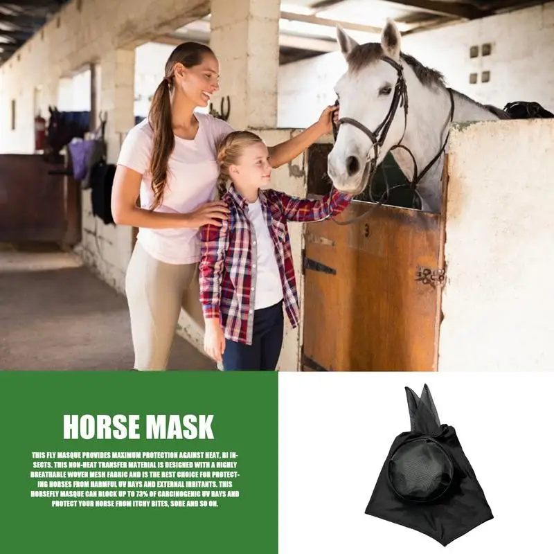 Juste anti-mouches UV pour chevaux, protection élastique, lavable en machine, fournitures équestres