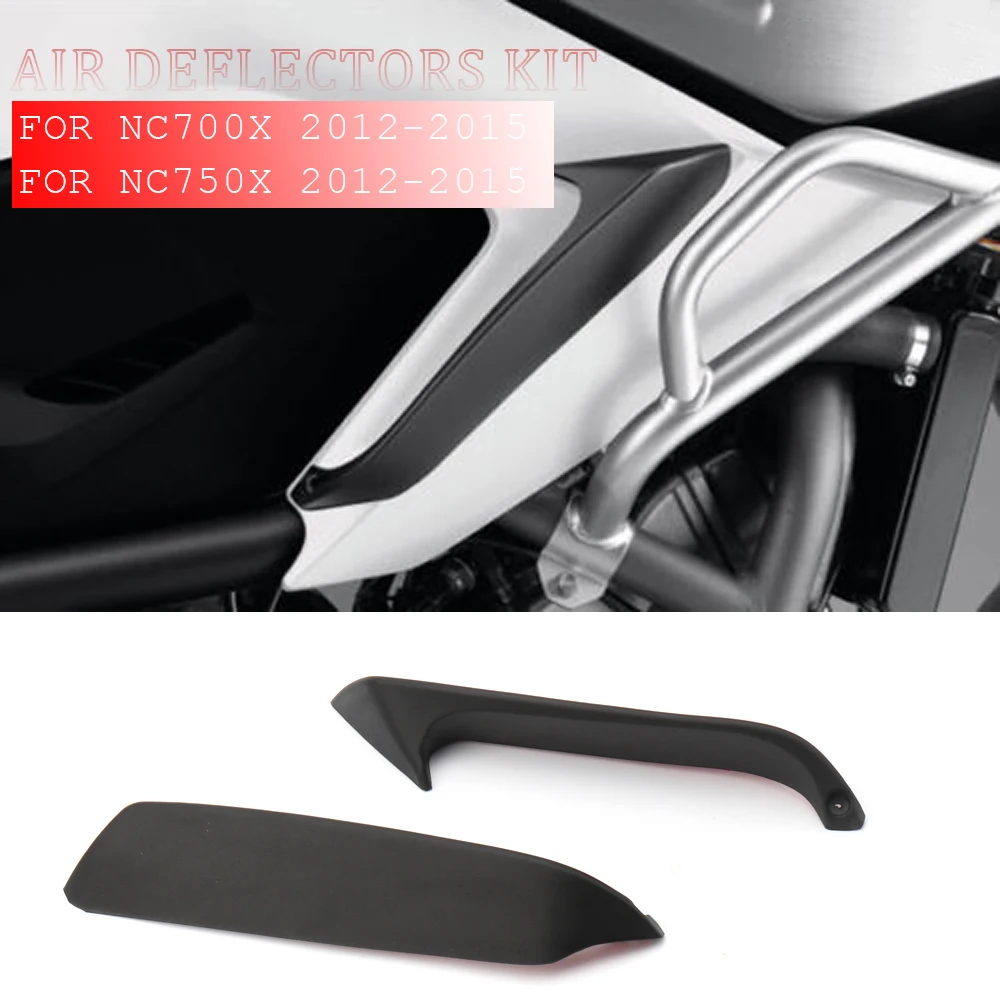 

New Motorcycle Accessories Upper Air Deflectors Kit Wind Deflector For HONDA NC 700X NC700X NC 750 X NC750X 2012 2013 2014 2015