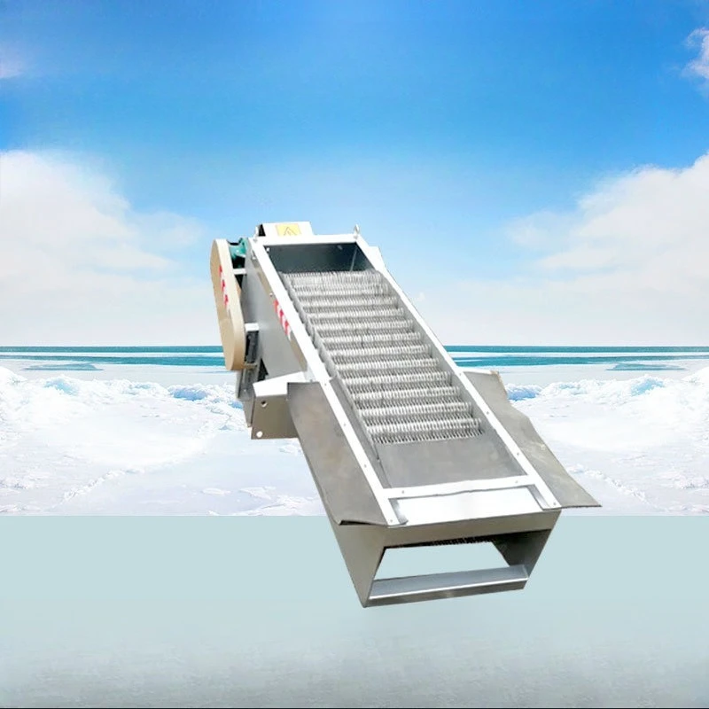 Stainless steel slag fishing machine mesh plate self-cleaning machine self-cleaning backwashing