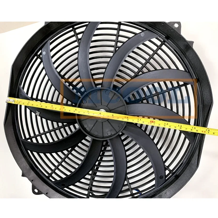 

NEW Auto Air Conditioning BLOWER FAN FOR 16 inch curved leaf blower 180W electronic fan 12V / 24V