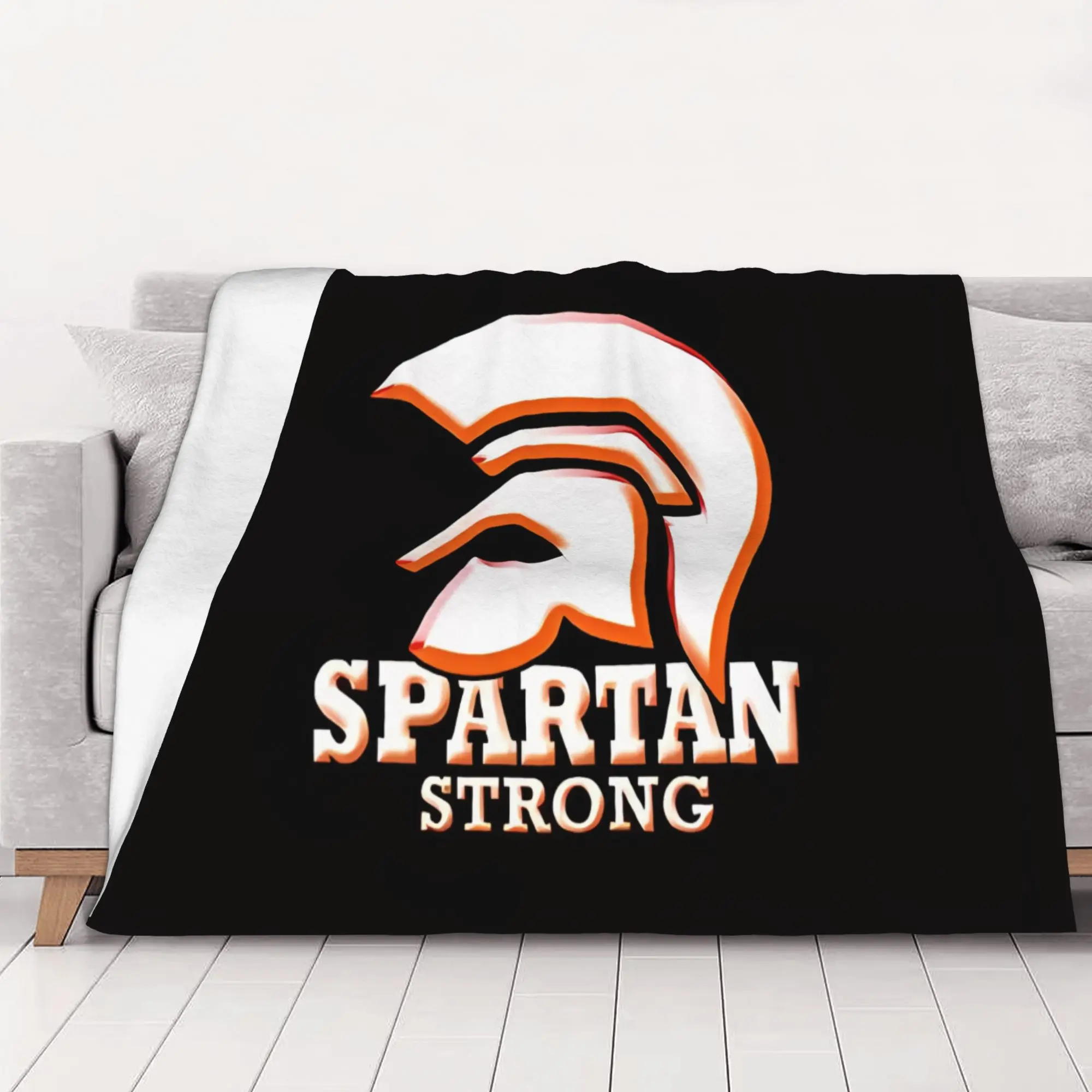 1PC home Cute Room Decor Classic  Blanket Throw Blanket Spartan Novelty Warm Blanket All Season