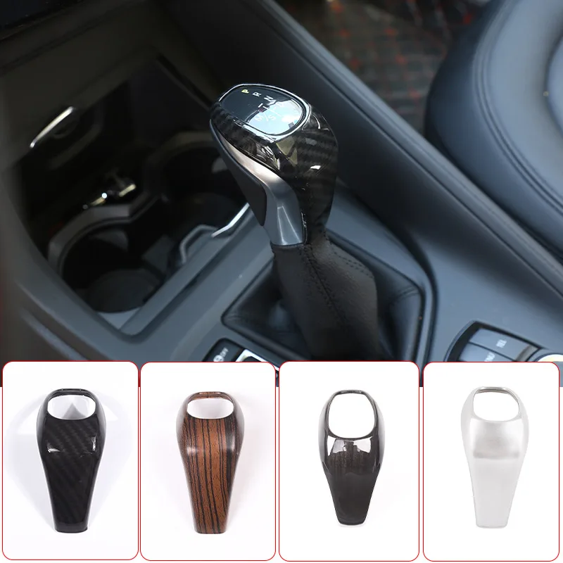 

For BMW X1 F48 2016-2019 ABS Car Shift Head Cover Decorative Sticker Car Interior Accessories For BMW 2 Series F45 F46 2015-201