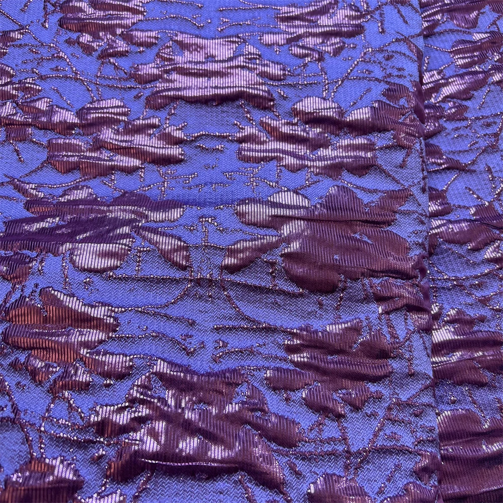 

Африканская нигерийская высококачественная ткань, вышитый тюль, чистый хлопок, для свадебных и праздничных платьев, дамаст, гипюр, с пайетками, 5 ярдов, PS0014