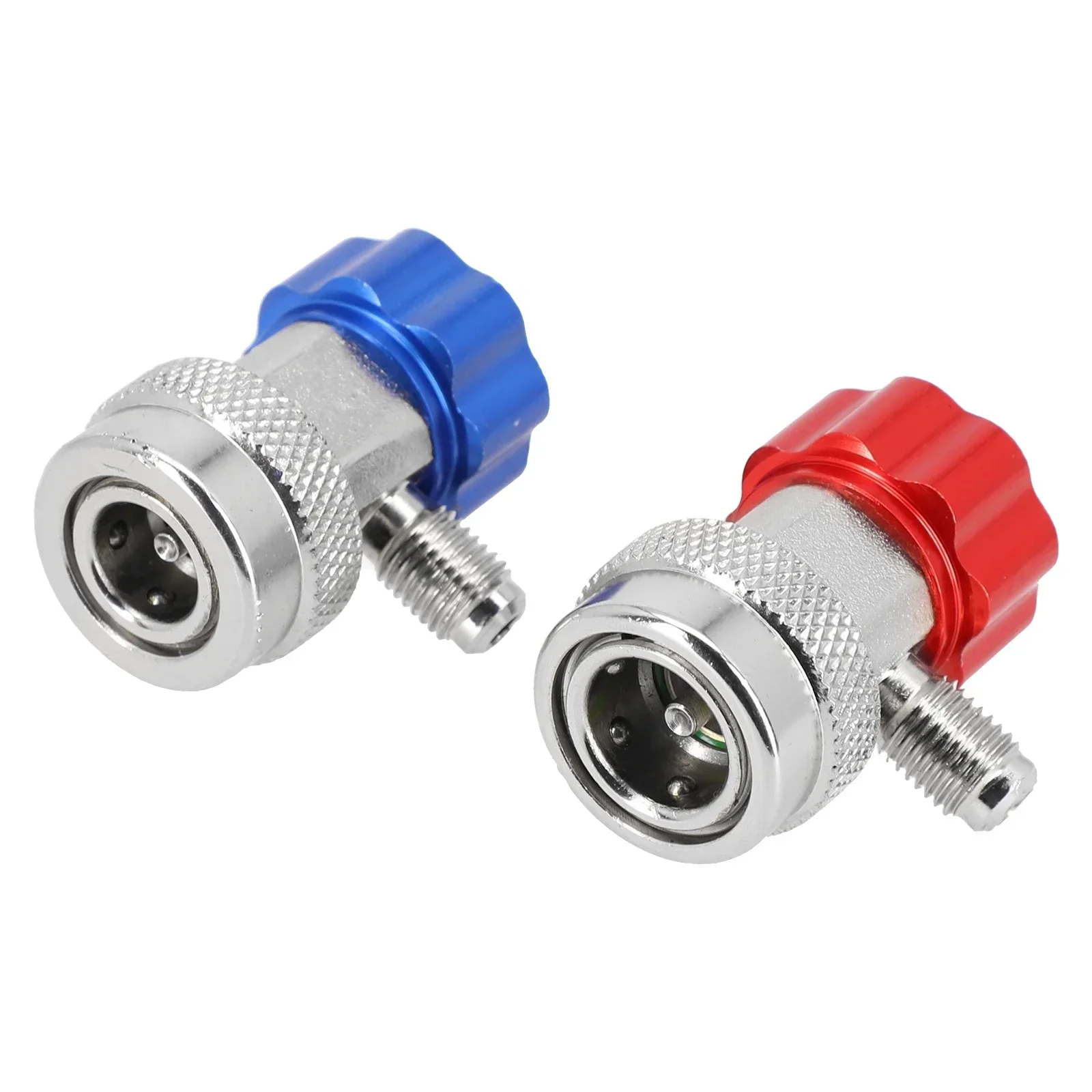 A/C R134a Car Air Conditioner Adapter Coupler Quick Connectors High&Low Pressure Air-conditioning Remover Tools