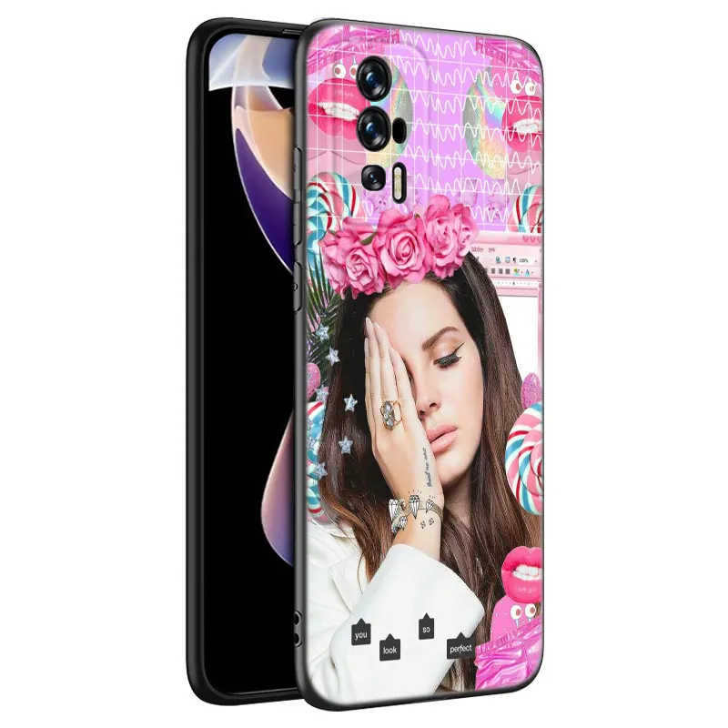 Sexy Singer Model Lana Del Rey Case For Xiaomi Redmi K40 K50 Gaming Note 6 7 K20 K60 Pro 7A 8A 9A 9C 9i 9T 10A 10C 12C A1 A2