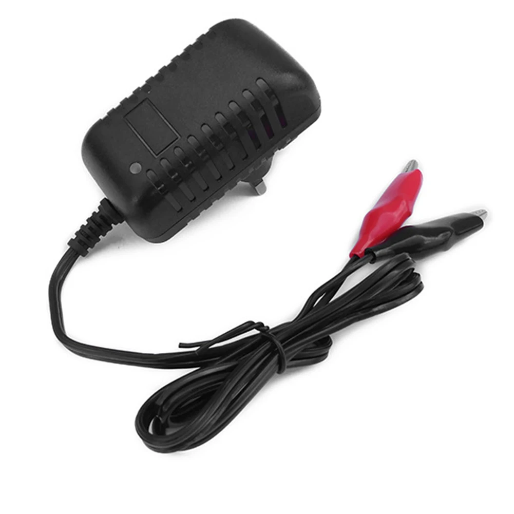 Green Light Full Charger Constant Output 12V 1A Constant Output 1m Cable Wire With Plastic Fitted Crocodile Clips