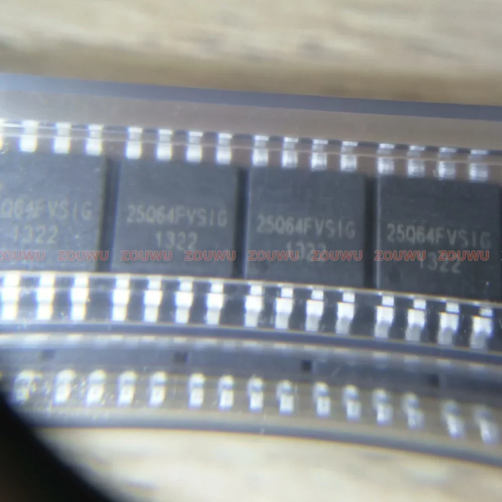 

50PCS~500PCS/LOT W25Q64FVSSIG 25Q64FVSSIG SOP8 100% original authentic