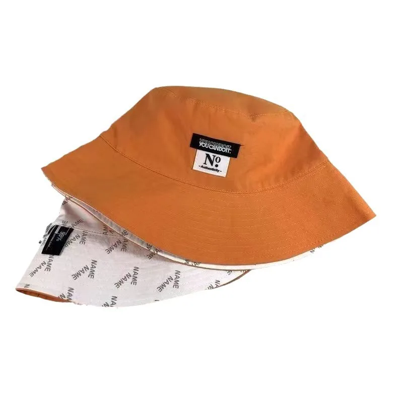 Summer Double-Sided Wear Women Bucket Hat Fashion Print Wide Brim Fordable Panama Fishermen Cap Outdoor Travel Beach Visor Hats