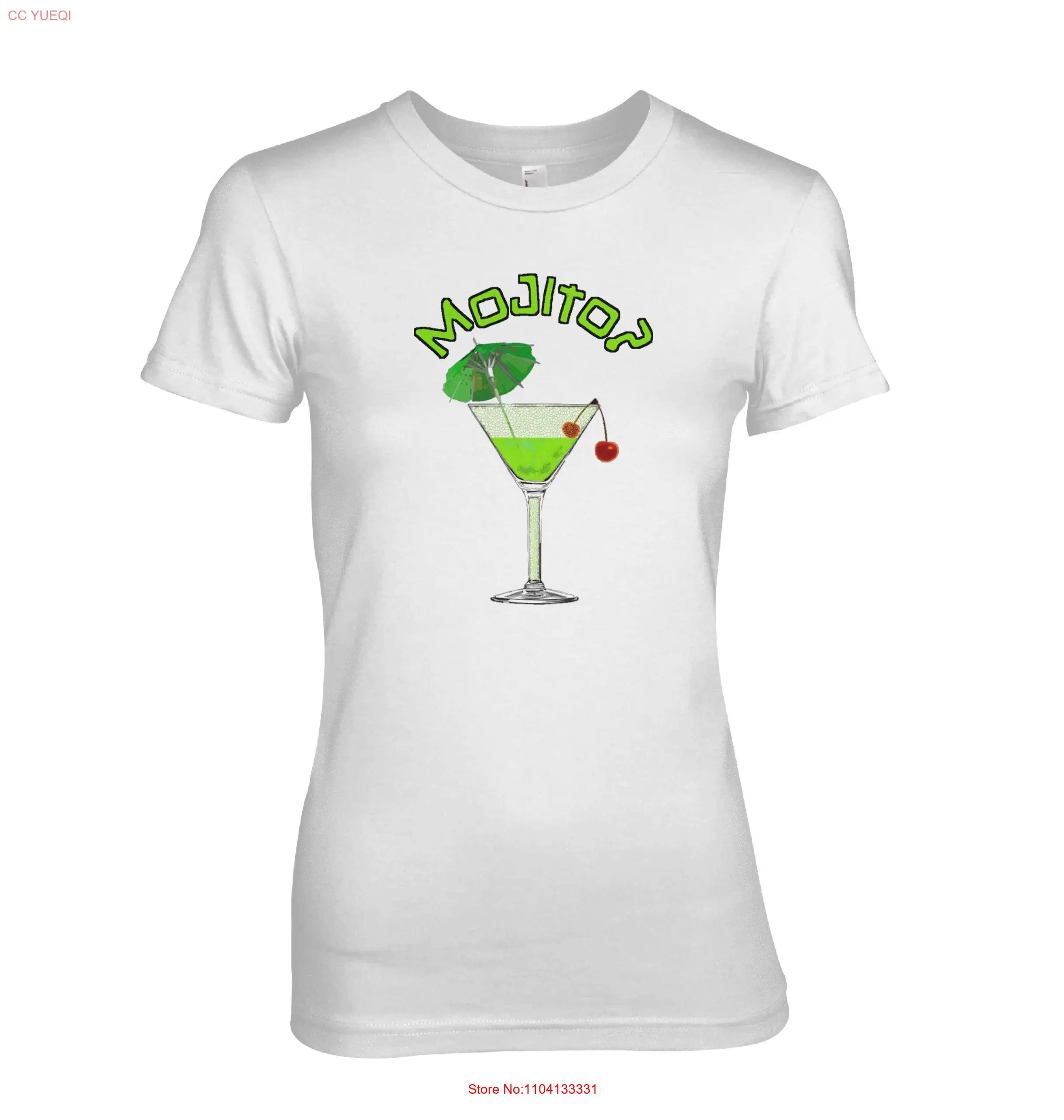 Mojito Great cocktail and super chilled beach holiday T shirt Mens Ladies kids all sizes Environmental packaging