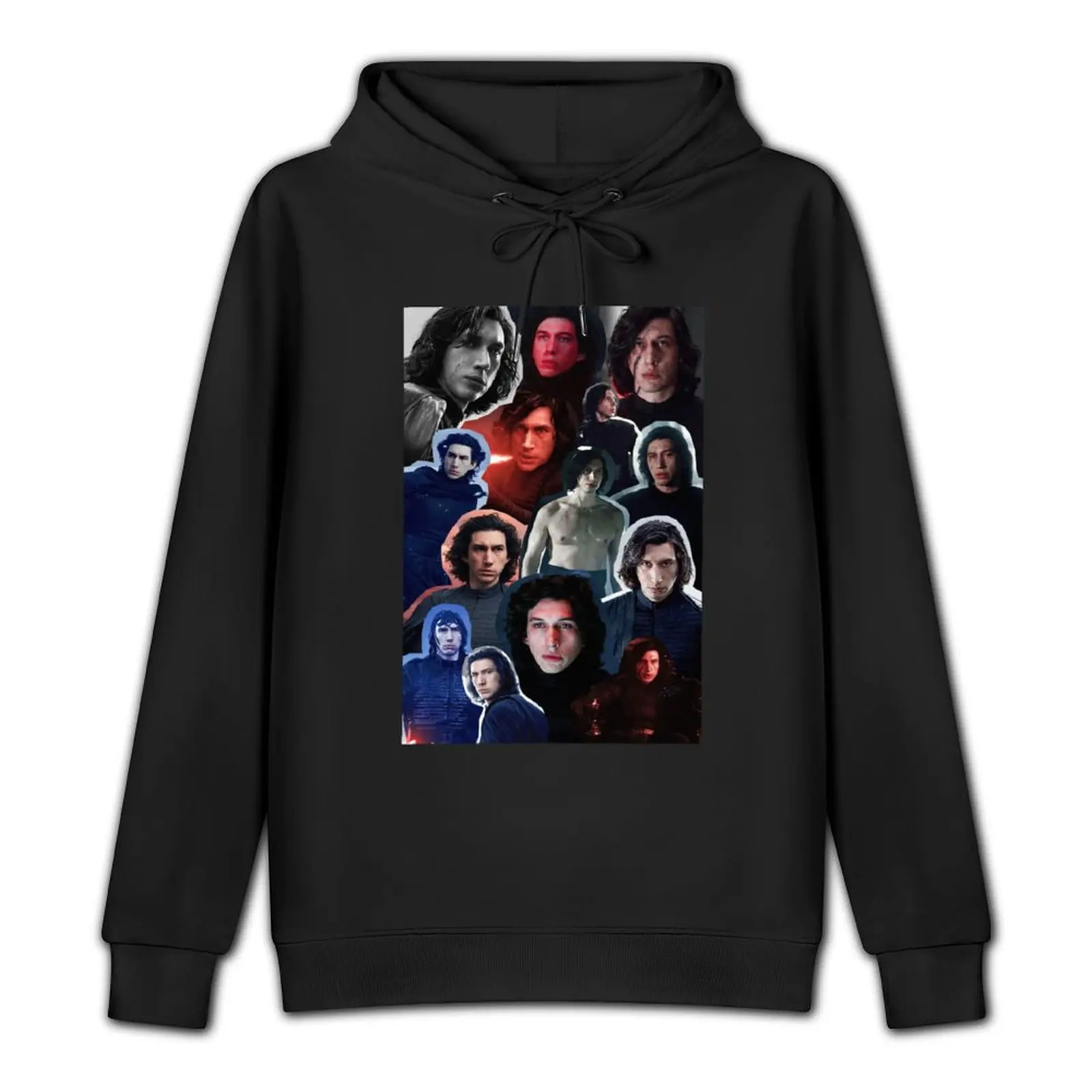 Adam Driver come Ben/Kylo Collage Edit Pullover Felpa con cappuccio da uomo abiti firmati abiti in stile coreano felpe con cappuccio da uomo