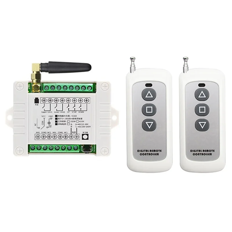 DC 12V 24V 36V Motor Afstandsbediening Schakelaar Voor Intrekbare Deur Elektrische Duwstang Lineaire Actuator Vooruit achteruit Vergrendeld Model